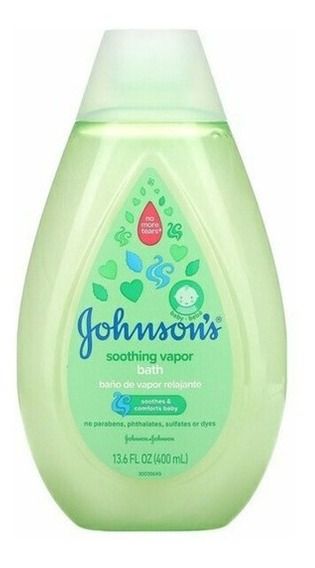 VAPOR BATH JOHNSON'S SABONETE LÍQUIDO DESCONGESTIONANTE 400ML