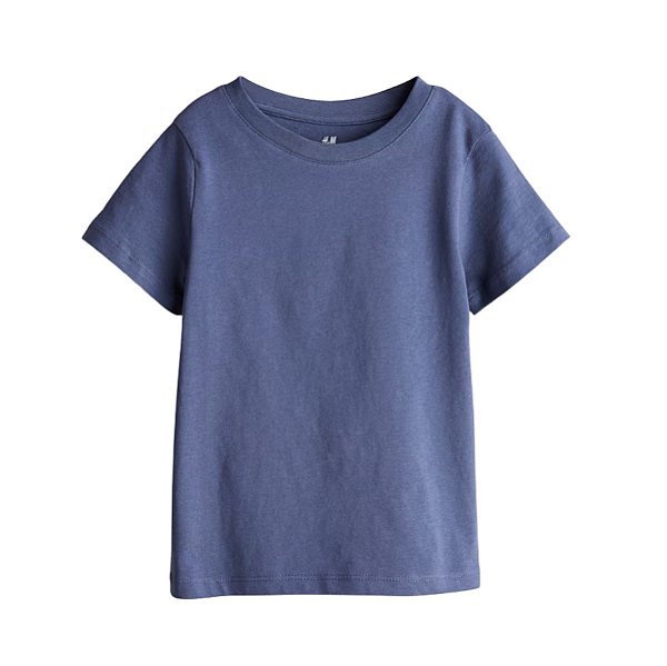 CAMISETA MANGA CURTA H&M KIDS - AZUL - MENINO
