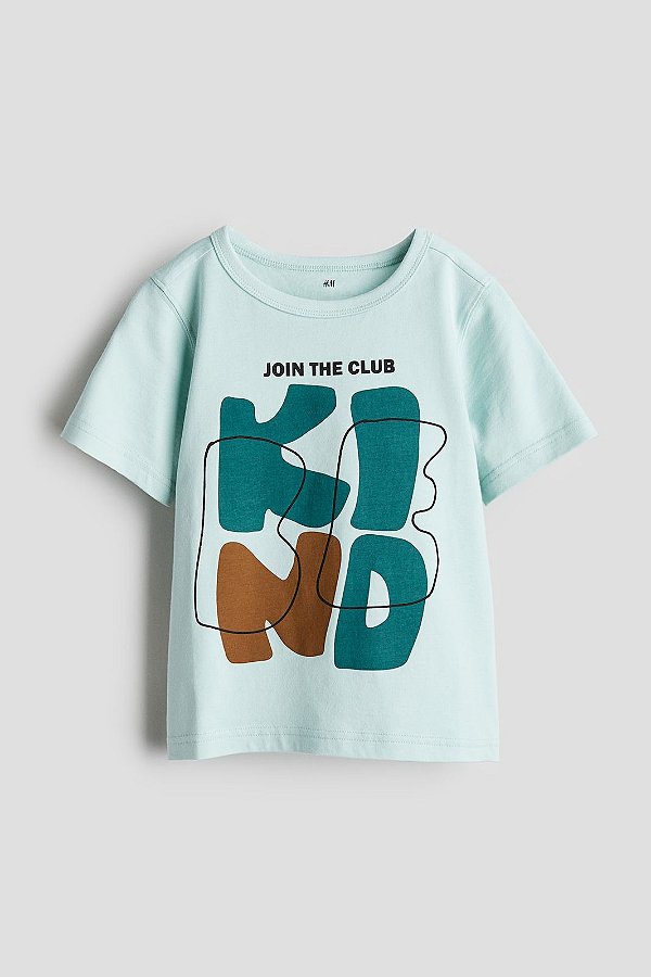 CAMISETA MANGA CURTA H&M - JOIN THE CLUB - MENINO