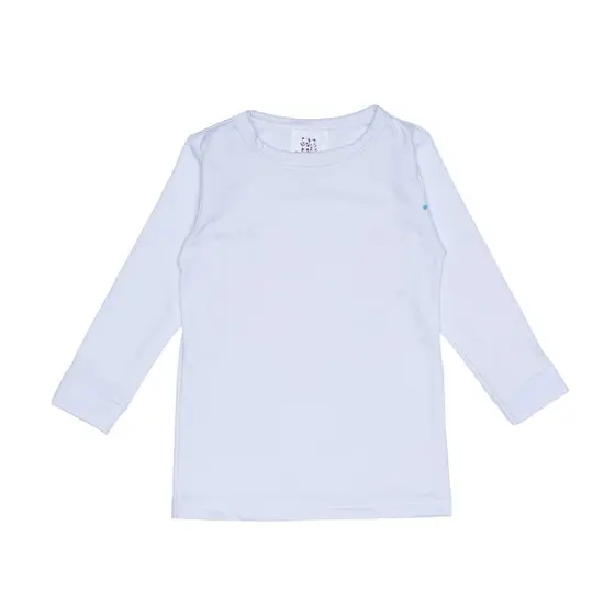 CAMISETA TÉRMICA MANGA LONGA FOFOTINHOS KIDS - BRANCO - UNISSEX