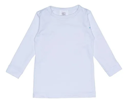 CAMISETA TÉRMICA MANGA LONGA PETTENATI FOFOTINHOS - BRANCO - UNISSEX