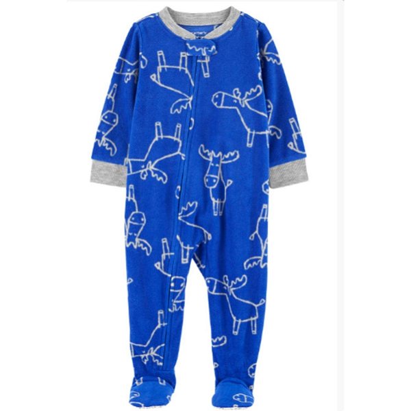 MACACÃO FLEECE CARTER'S - RENA - MENINO