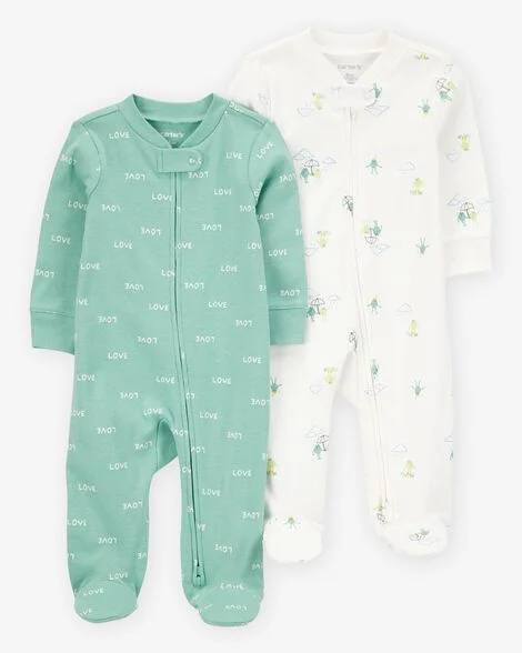 KIT 2 MACACÕES CARTER'S - LOVE - MENINO