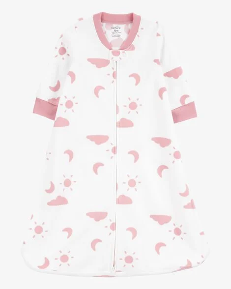 SACO DE DORMIR FLEECE CARTER'S - ROSA CANDY CÉU - MENINA