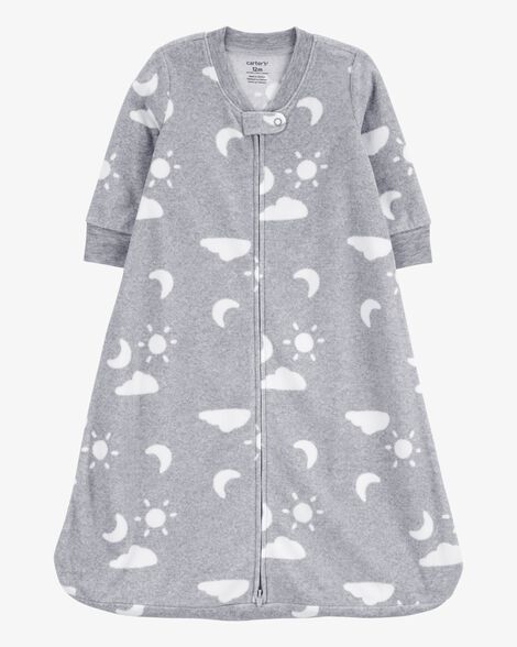 SACO DE DORMIR FLEECE CARTER'S - CINZA CÉU - UNISSEX