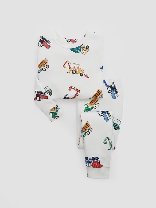 PIJAMA 2 PEÇAS GAP CONSTRUÇÃO - MENINO