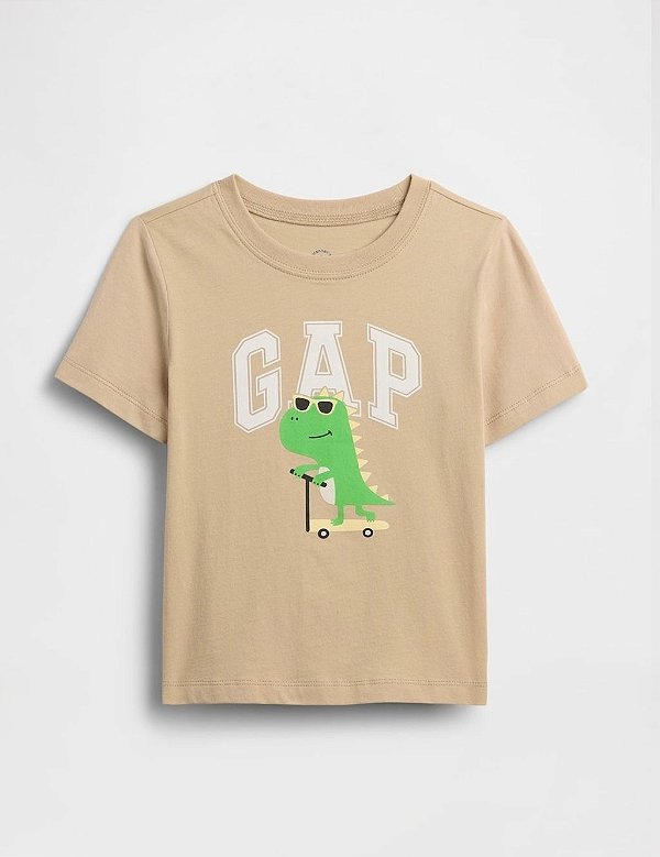 CAMISETA MANGA CURTA GAP - DINO - MENINO