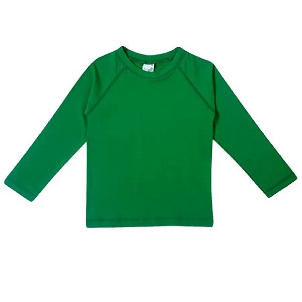 CAMISETA MODA PRAIA TIP TOP -VERDE - PROTEÇÃO +50UV - UNISSEX