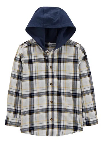CAMISA MANGA LONGA CARTER´S - XADREZ - MENINO