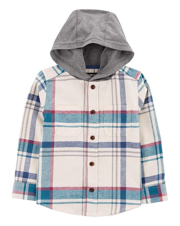 CAMISA MANGA LONGA OSHKOSH - XADREZ - MENINO