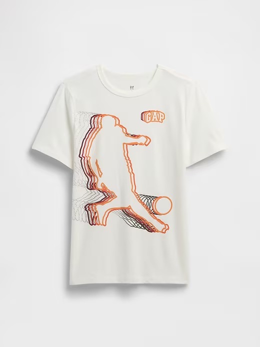 CAMISETA MANGA CURTA GAP KIDS - FUTEBOL - MENINO