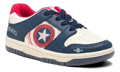 TÊNIS MARVEL - CAPITÃO AMÉRICA - MENINO