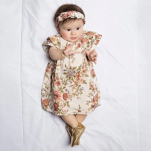 VESTIDO GREEN BABY - FELICIA CRU - MENINA