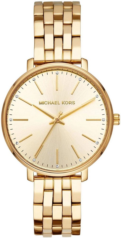 RELÓGIO DOURADO - MODELO PYPER - MICHAEL KORS