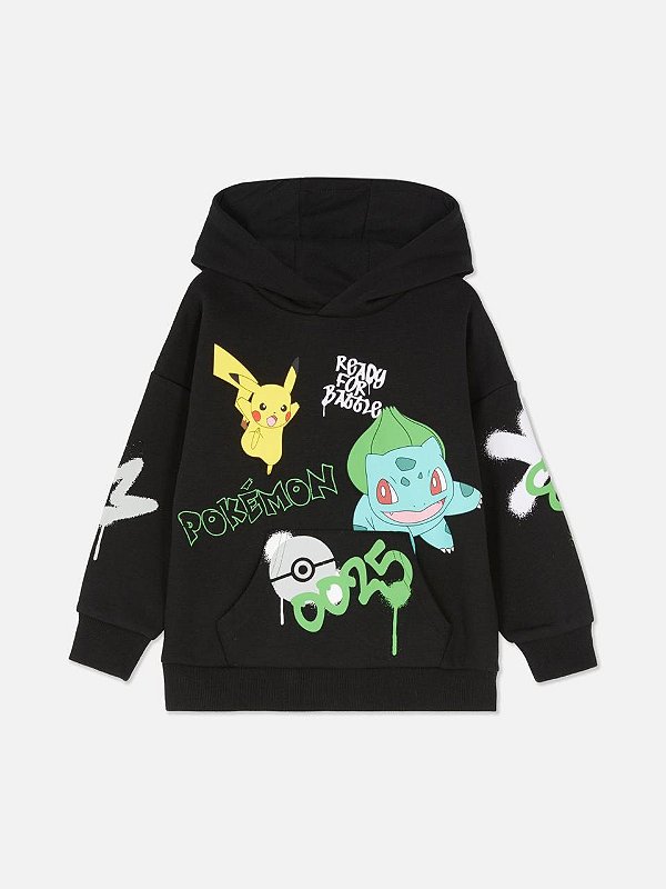 MOLETOM FLANELADO PRIMARK - POKÉMON - MENINO