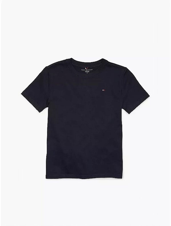 CAMISETA MANGA CURTA TOMMY HILFIGER - AZUL MARINHO - MENINO