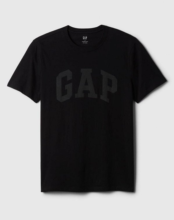 CAMISETA MANGA CURTA GAP KIDS - PRETO - MENINO