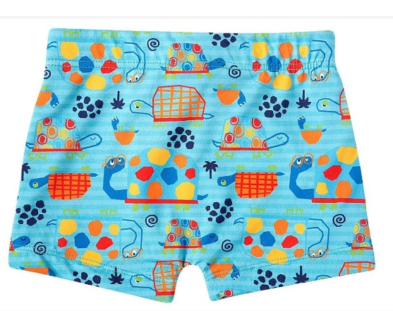 SUNGA MODA PRAIA TIP TOP TODDLER -  TARTARUGA - PROTEÇÃO UV50+  - MENINO