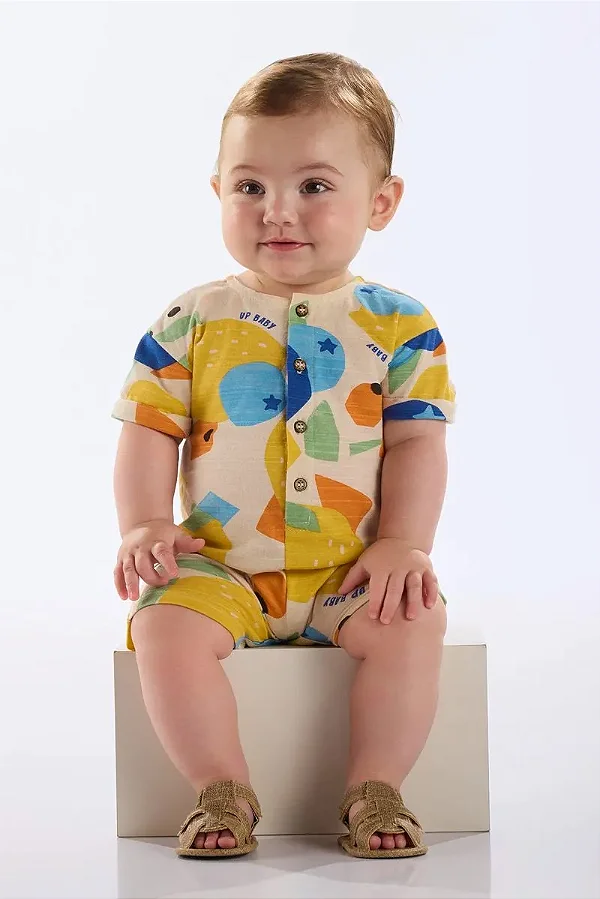 MACACÃO ROMPER UP BABY - FRUTINHAS - UNISSEX