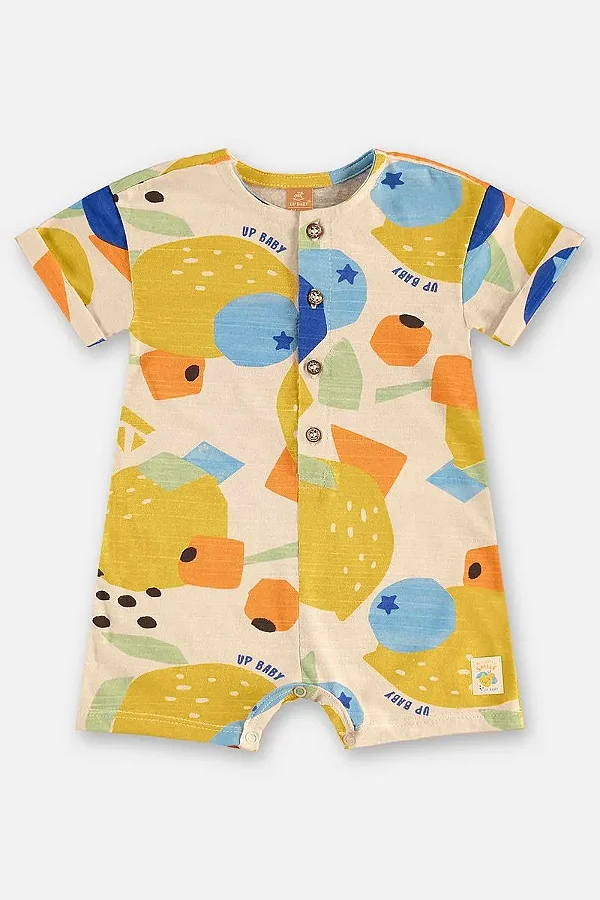 MACACÃO ROMPER UP BABY - FRUTINHAS - MENINO