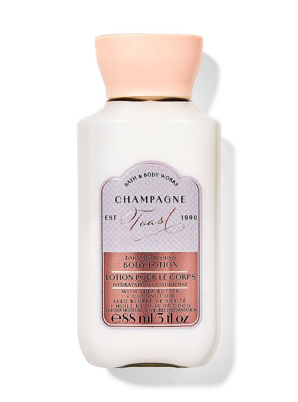 LOÇÃO HIDRATANTE BATH & BODY WORKS - CHAMPAGNE TOAST - 236mL