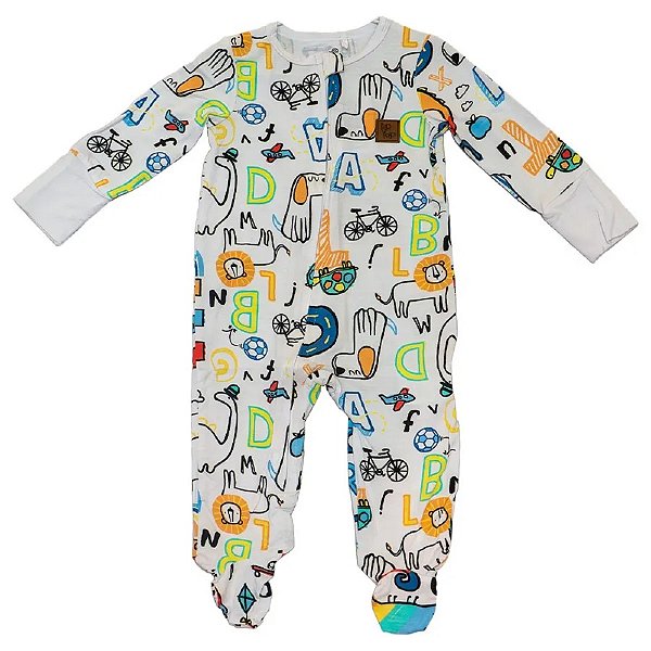 MACACÃO TIP TOP BEBÊ - DIVERTIDO DINO - MENINO
