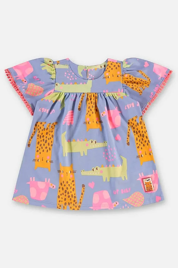 VESTIDO UP BABY - BICHINHOS - MENINA