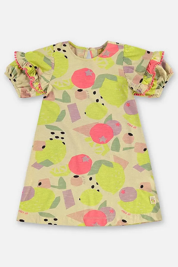 VESTIDO UP BABY KIDS - FRUTINHAS   - MENINA