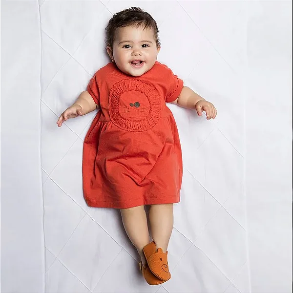 VESTIDO GREEN BABY - LEÃO - MENINA
