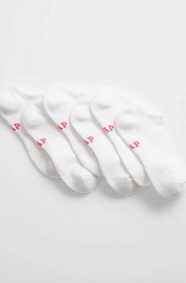 KIT 3 MEIAS GAP KIDS - BRANCA - MENINA