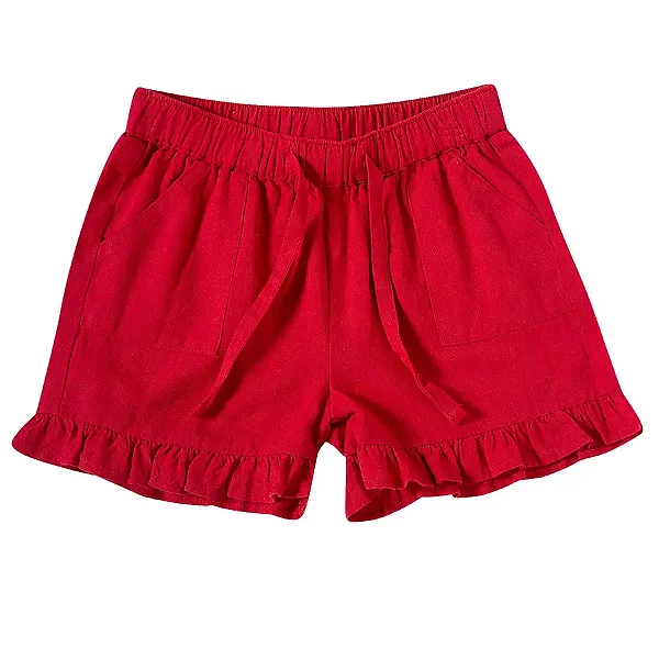 BERMUDA TODDLER - TIP TOP - VERMELHO - MENINA