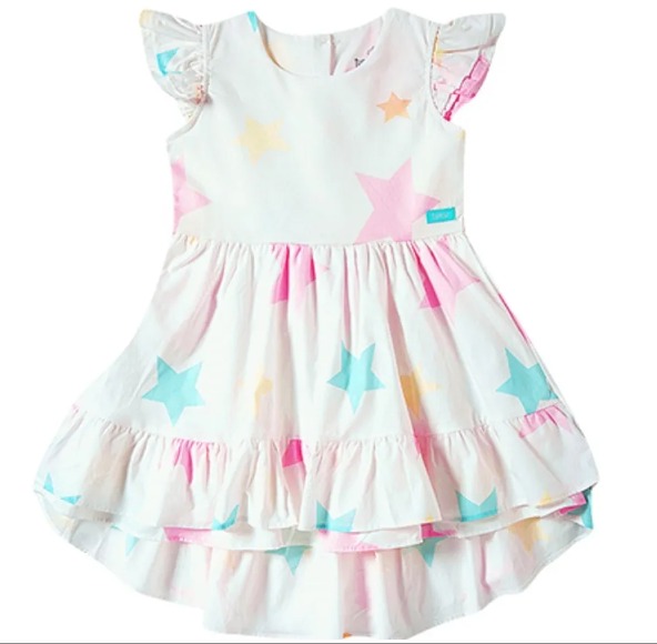 VESTIDO TIP TOP - ESTRELADO - MENINA
