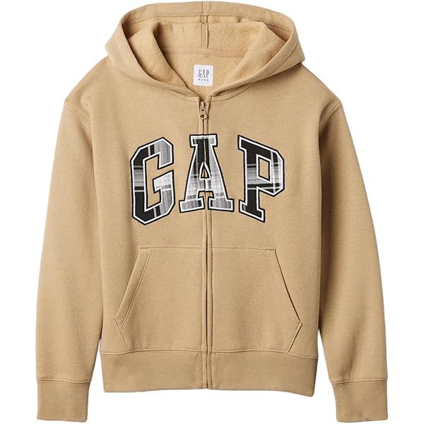 MOLETOM FLANELADO GAP KIDS - XADREZ MARROM - MENINO
