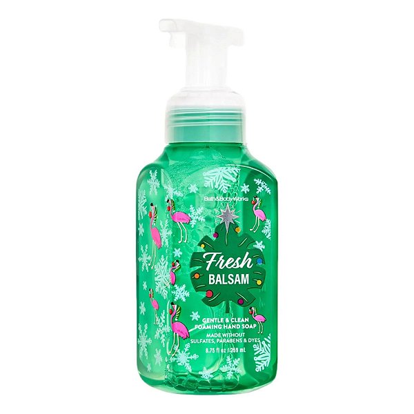 SABONETE ESPUMA PARA AS MÃOS BATH & BODY WORKS - FRESH BALSAM - 259mL