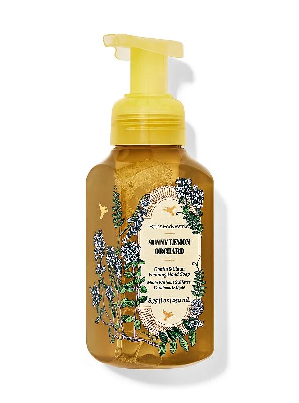 SABONETE ESPUMA PARA AS MÃOS BATH & BODY WORKS - SUNNY LEMON ORCHARD - 259mL