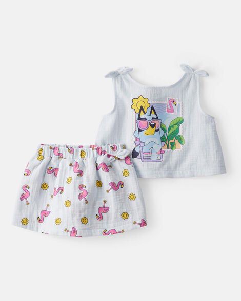CONJUNTO 2 PEÇAS CARTER'S DISNEY - BLUEY - MENINA