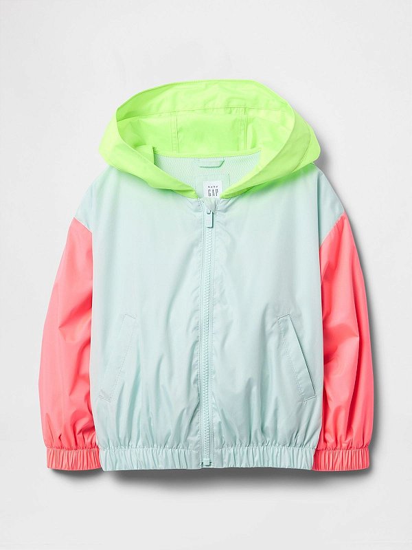 JAQUETA CORTA VENTO GAP - COLORS - MENINA