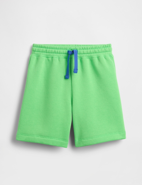 BERMUDA MOLETOM FLANELADO GAP - VERDE NEON - MENINO