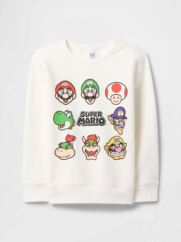 MOLETINHO GAP KIDS - SUPER MARIO - MENINO