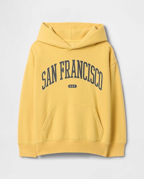 MOLETOM FLANELADO GAP - SAN FRANCISCO - UNISSEX