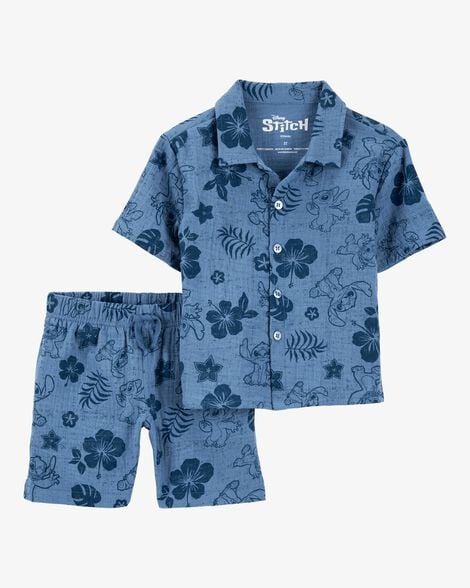 CONJUNTO VERÃO 2 PEÇAS CARTER´S DISNEY - STITCH - MENINO
