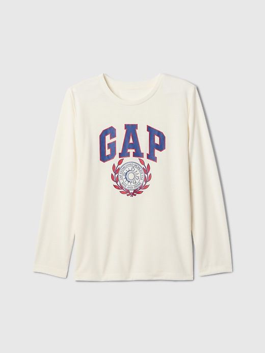 CAMISETA MANGA LONGA GAP KIDS - ESTABLISHED - MENINO