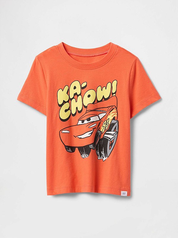 CAMISETA MANGA CURTA GAP - CARROS - MENINO