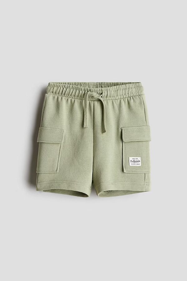 BERMUDA H&M - VERDE - MENINO
