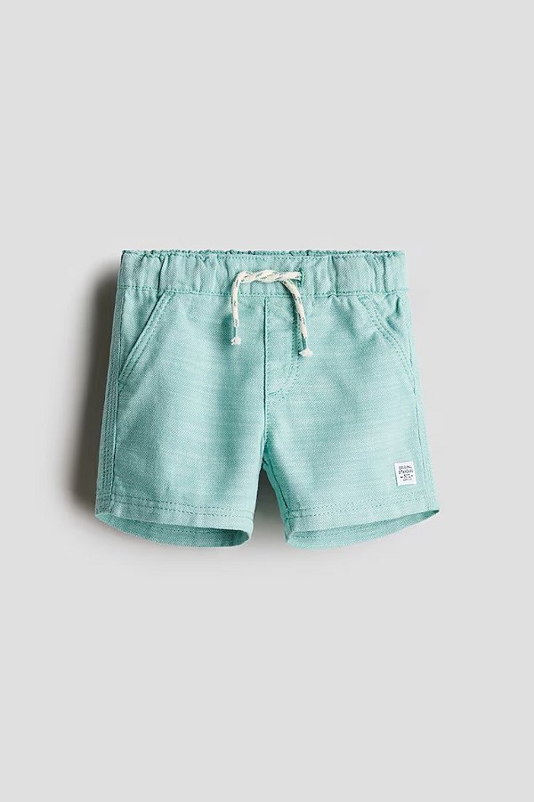 BERMUDA H&M - VERDE ÁGUA - MENINO