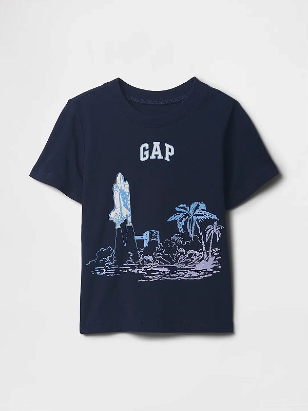 CAMISETA MANGA CURTA GAP - PRAIA - MENINO