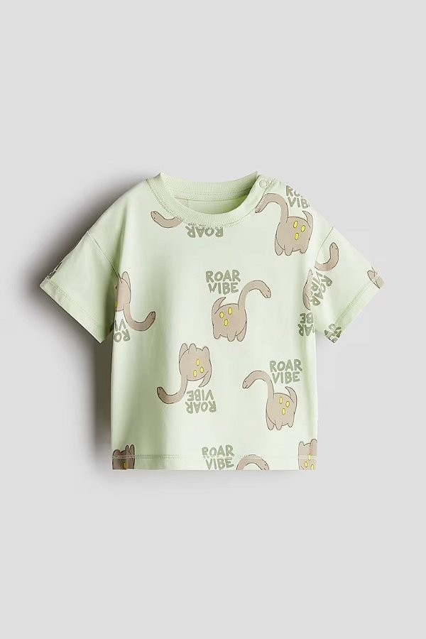 CAMISETA MANGA CURTA H&M - ROAR VIBE - MENINO