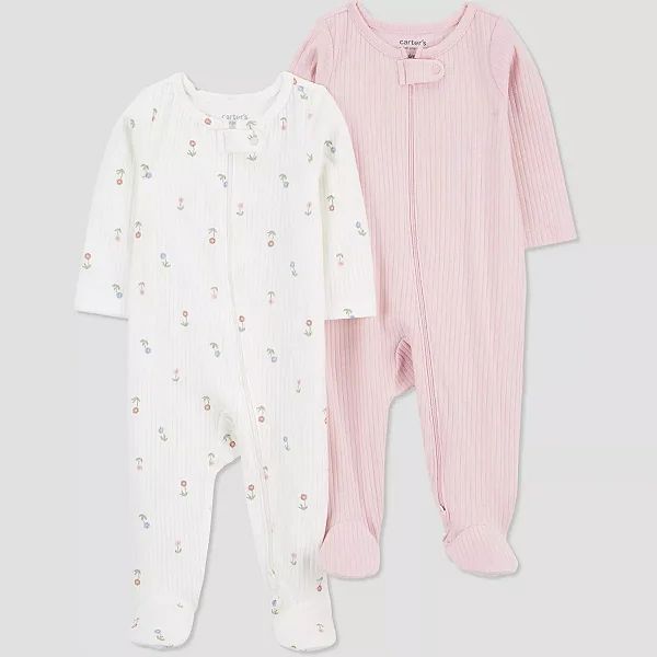 KIT 2 MACACÕES JUST ONE YOU by CARTER'S - FLORZINHA - MENINA