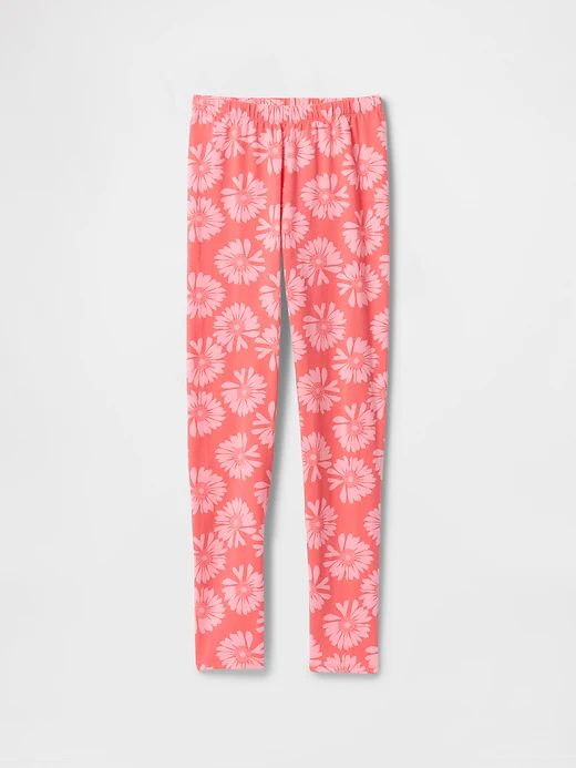 CALÇA LEGGING GAP KIDS - FLORAL ROSA - MENINA