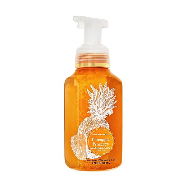 ESPUMA LÍQUIDA PARA AS MÃOS BATH & BODY WORKS - PINEAPPLE PROSECCO - 259ML